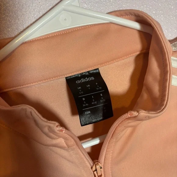 Adidas Women's Light Peach Bomber Jacket - Picture 4 of 4